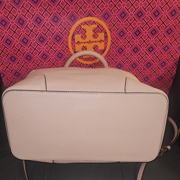 Tory Burch Blush Leather Satchel - Picture 9 of 9